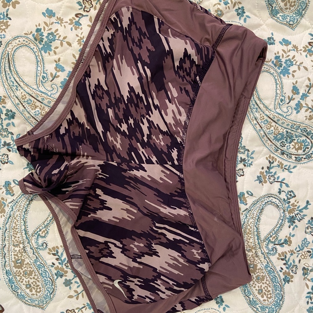 Nike Dri-Fit Purple Shorts. Size L.